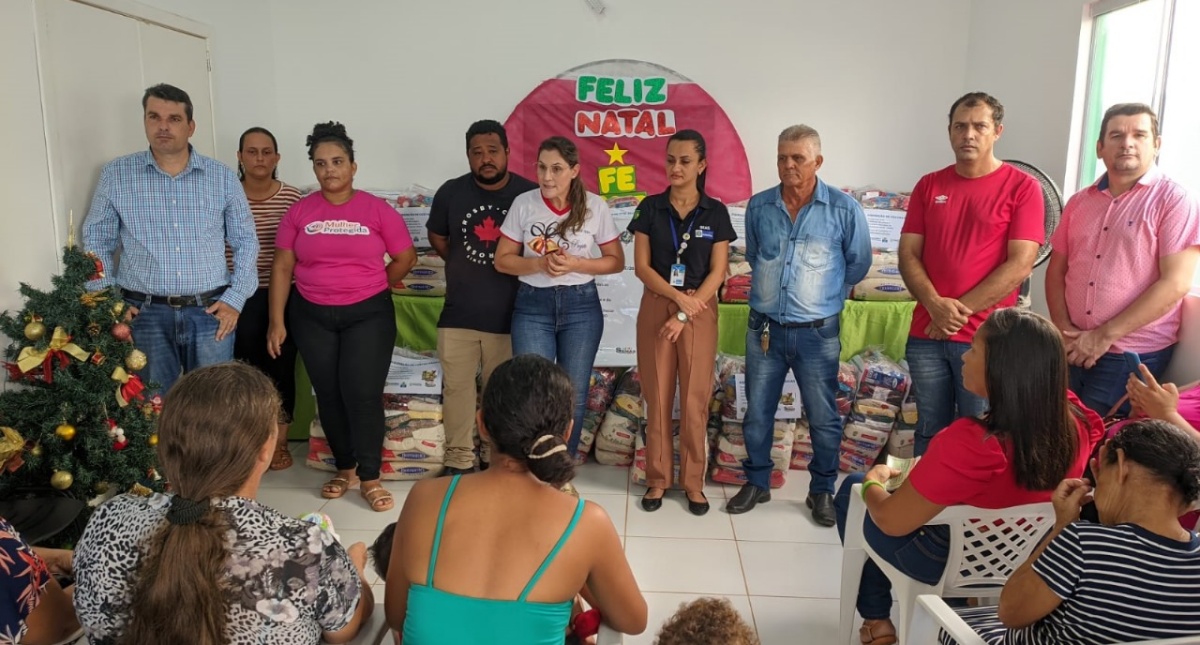 Lebrinha fortalece programa social de distribuição de cestas básicas em Primavera de Rondônia