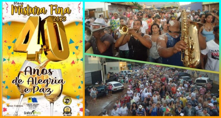 40 ANOS DO BLOCO MISTURA FINA