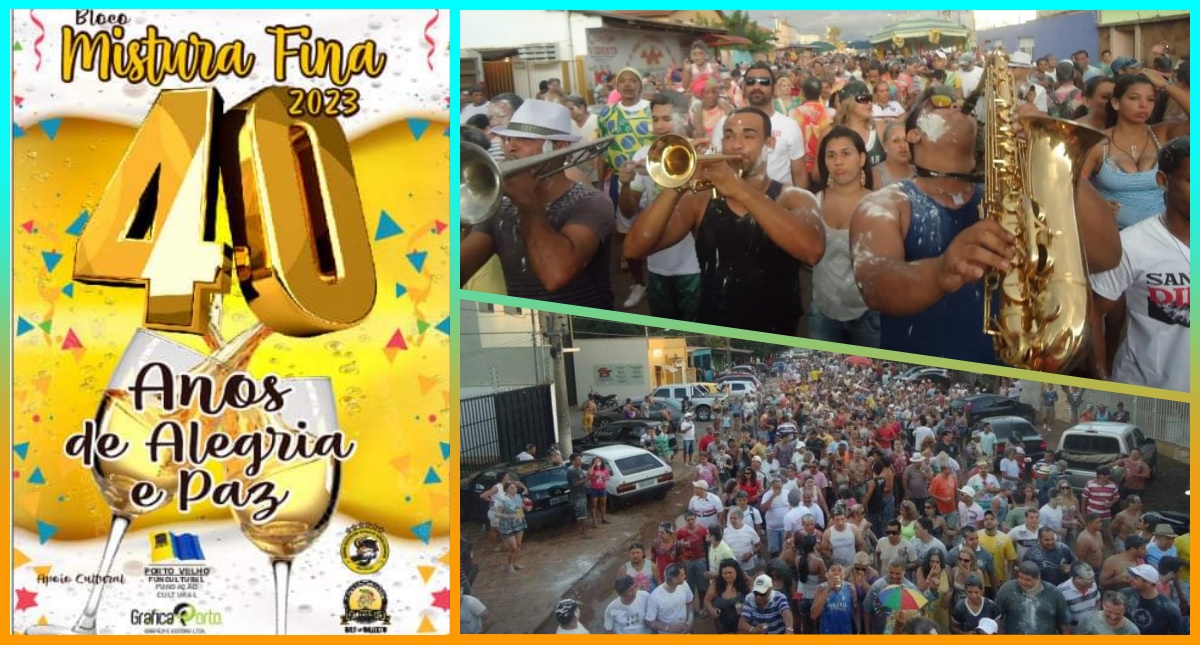 40 ANOS DO BLOCO MISTURA FINA