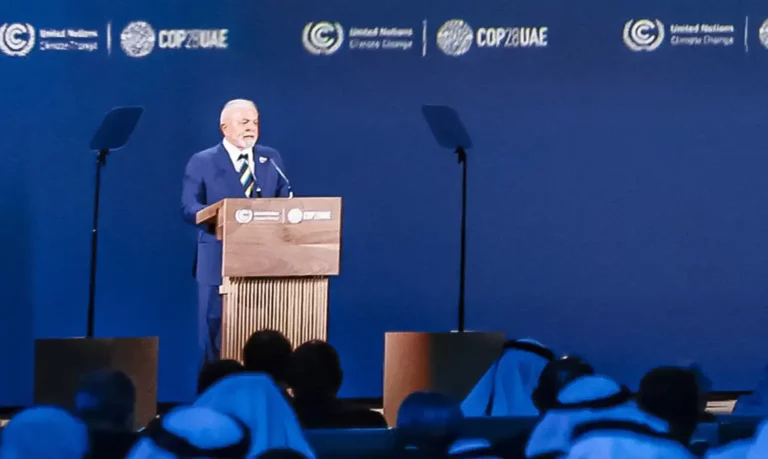 COP28: em vez de unir forças, o mundo trava guerras, diz Lula