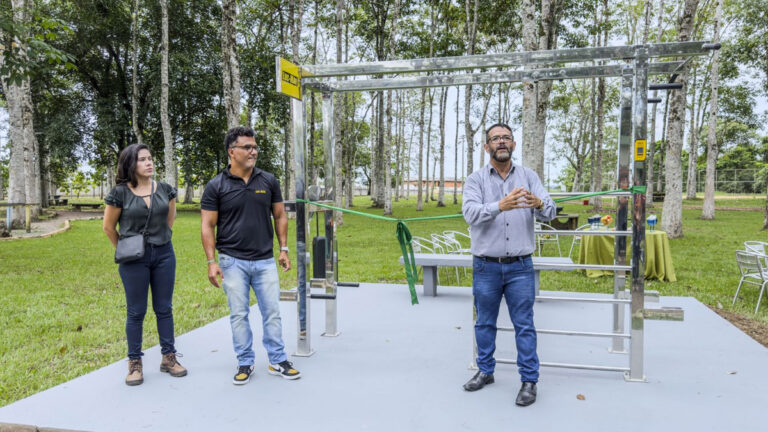 Estação de treinamento é entregue à população no Parque Circuito - News Rondônia