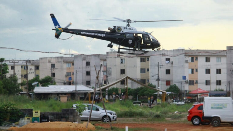 Força-tarefa da Segurança Pública avança no enfrentamento a crimes com apoio aerotático, na Capital - News Rondônia
