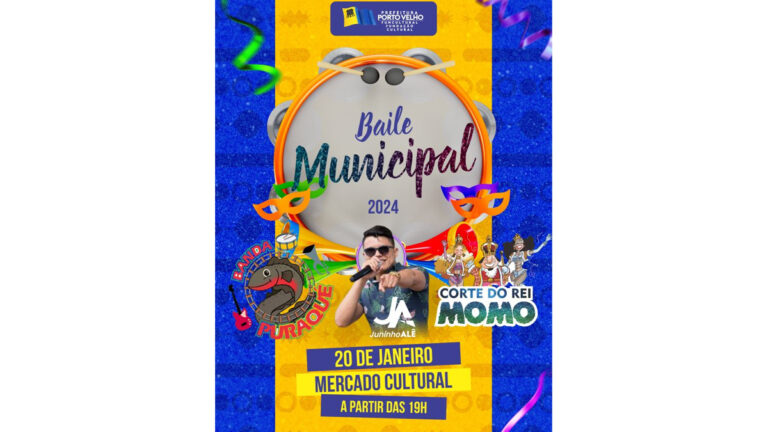 Baile Municipal no Mercado Cultural marcará abertura oficial do carnaval em Porto Velho - News Rondônia
