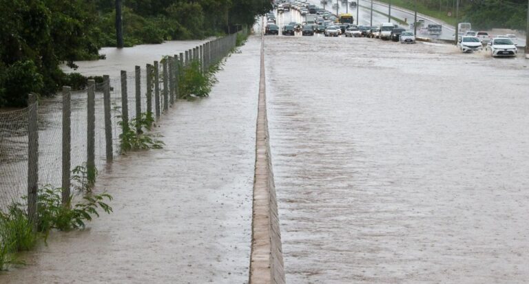 Distrito Federal sob estado de emergência por causa das chuvas