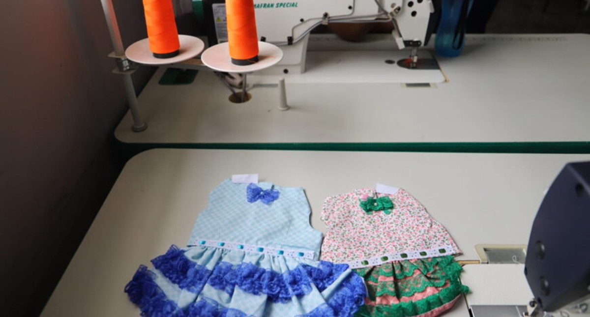 Reeducandas de unidade prisional produzem roupas pets, em Porto Velho