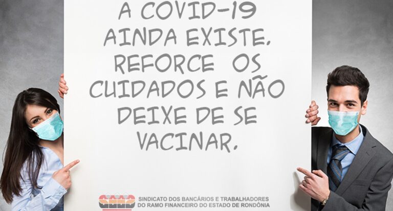 Sindicato alerta trabalhadores do ramo financeiro para que reforcem os cuidados com a covid-19