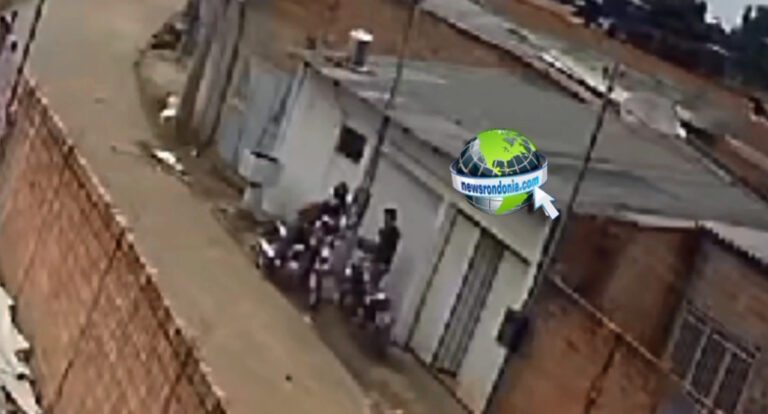 Vídeo registra chegada de casal suspeito de balear empresário na cabeça