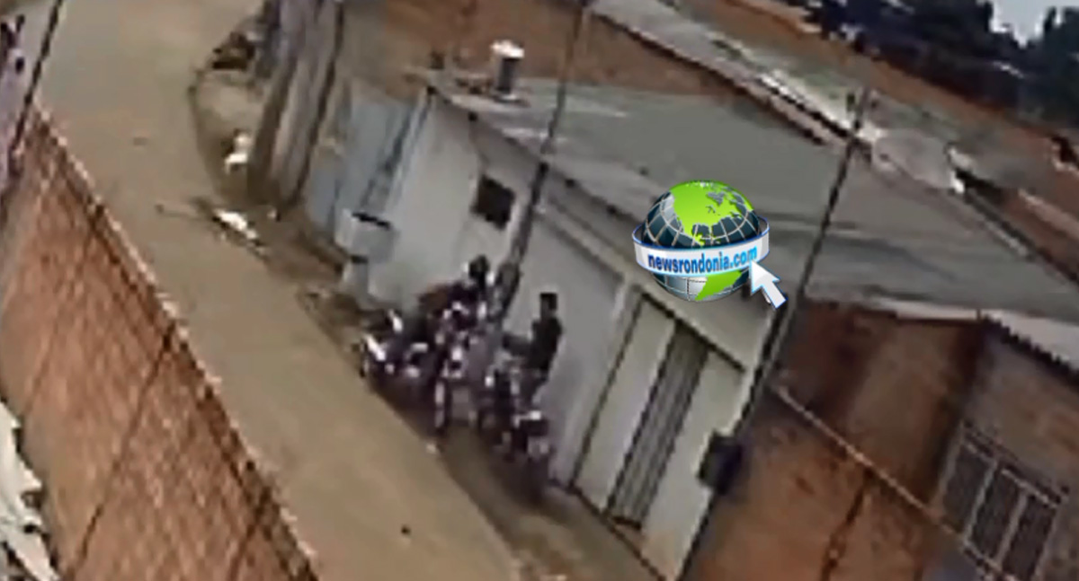 Vídeo registra chegada de casal suspeito de balear empresário na cabeça