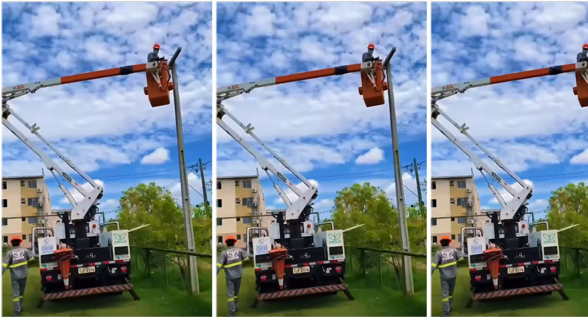 Vereador Edimilson Dourado fiscaliza serviço de Revitalização e Modernização no Campo do Residencial Morar Melhor