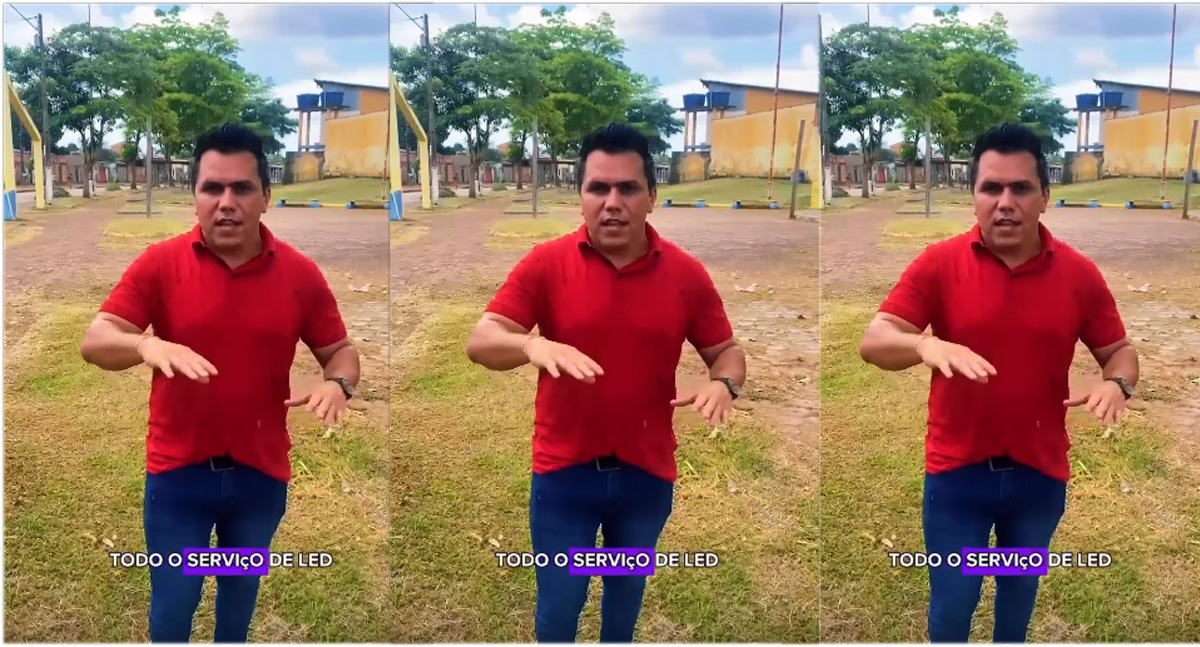 Vereador Edimilson Dourado tem pedido atendido para serviço de limpeza da praça João Roque de lima