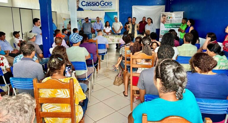 Cássio Gois injeta 100 mil reais em PAA que atenderá a agricultura e educação em Parecis