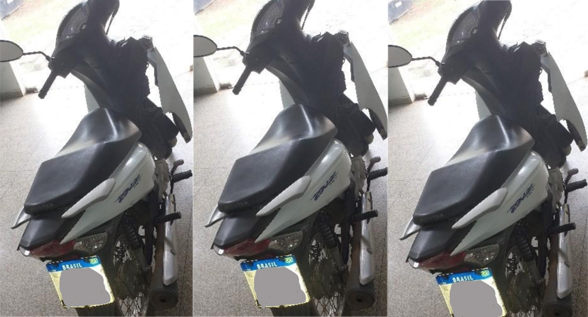 Polícia Militar apreende adolescentes e recupera moto furtada