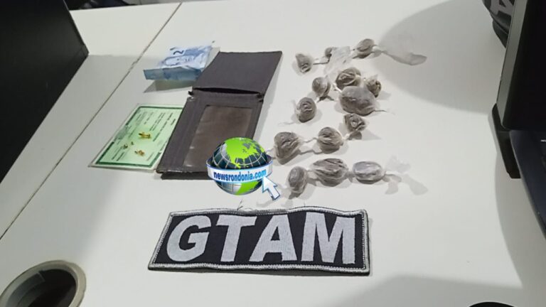 PM recebe denúncia e prende suspeito vendendo maconha no Skate Parque