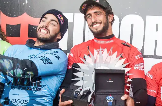 Scooby e Chumbinho vencem competição de ondas gigantes em Nazaré