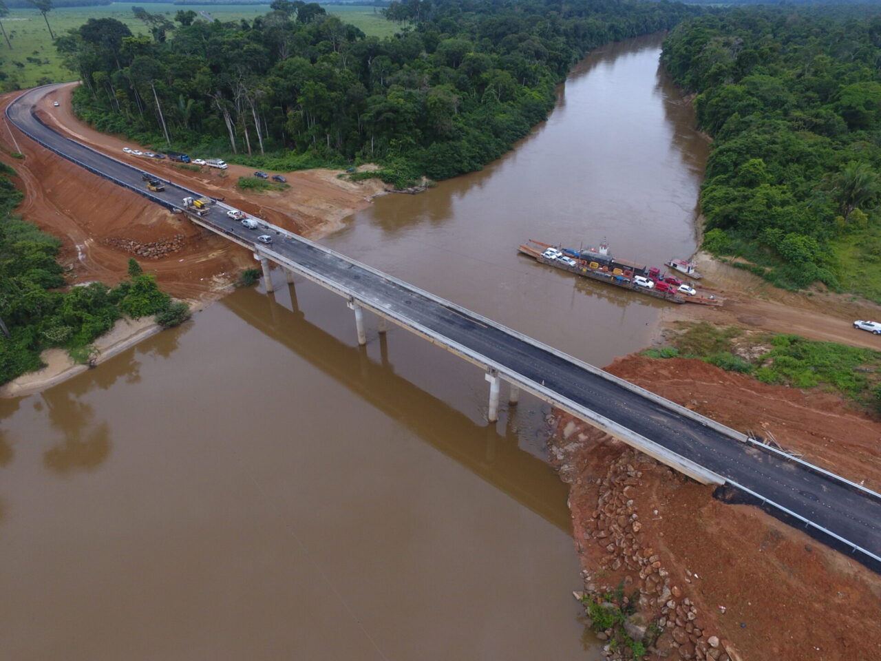 Ponte de concreto sobre o rio Jamari será entregue pelo Governo do Estado nesta segunda-feira, 29 - News Rondônia