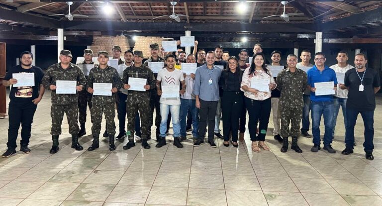Dra. Taíssa prestigia conclusão do curso de Operador de Empilhadeira em Guajará-Mirim