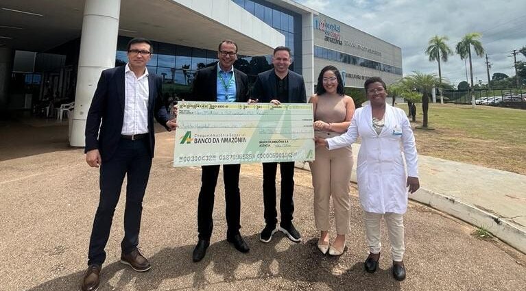 Banco da Amazônia realiza doação para o Hospital de Amor no Estado de Rondônia