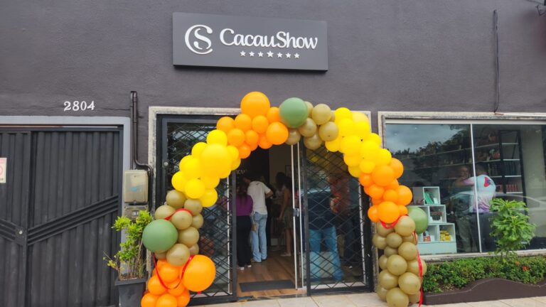 Inaugurada a Cacau Show na Avenida Abunã: Porto Velho recebeu um presente doce neste sábado (27) - News Rondônia