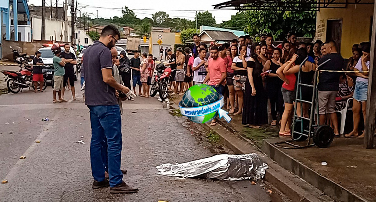 Câmera flagra homem sendo executado por ocupantes de carro na zona norte - Veja Vídeo - News Rondônia