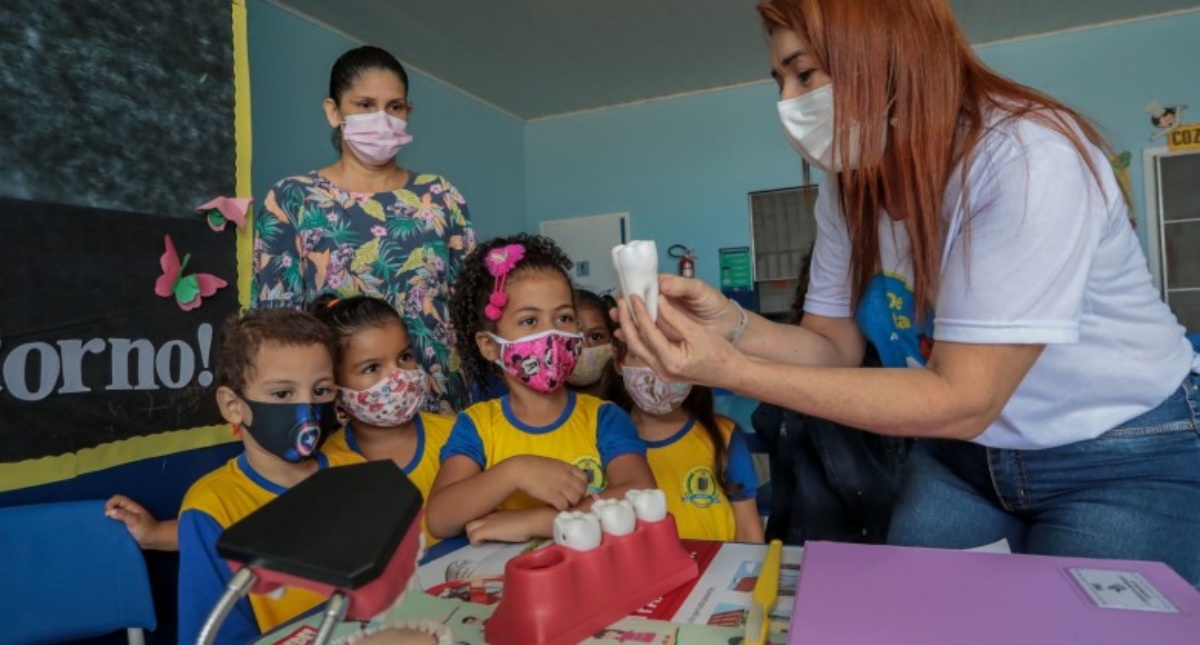 Mais de 60 mil crianças foram beneficiadas com o Programa Saúde na Escola em 2023