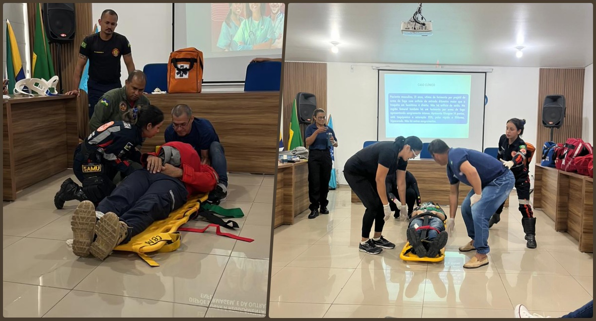 Servidores de Candeias participam de capacitação disponibilizada pelo conselho regional de enfermagem de Rondônia