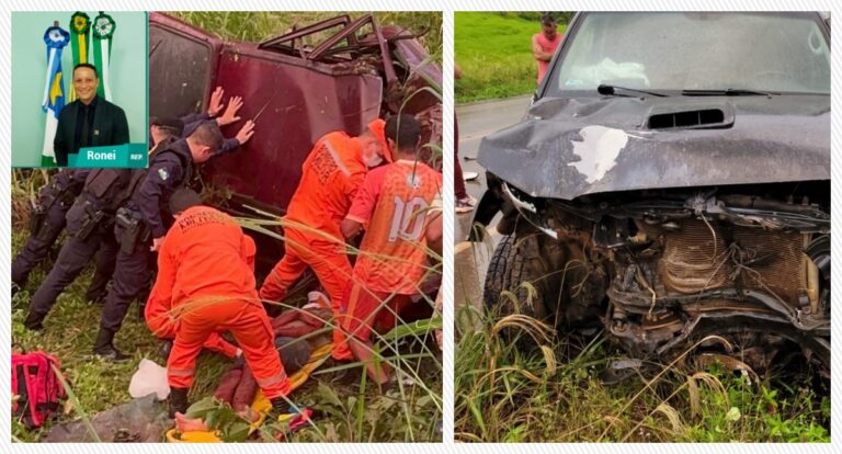 Fatalidade na RO-464: Vereador falece após grave acidente envolvendo carro e caminhonete - News Rondônia