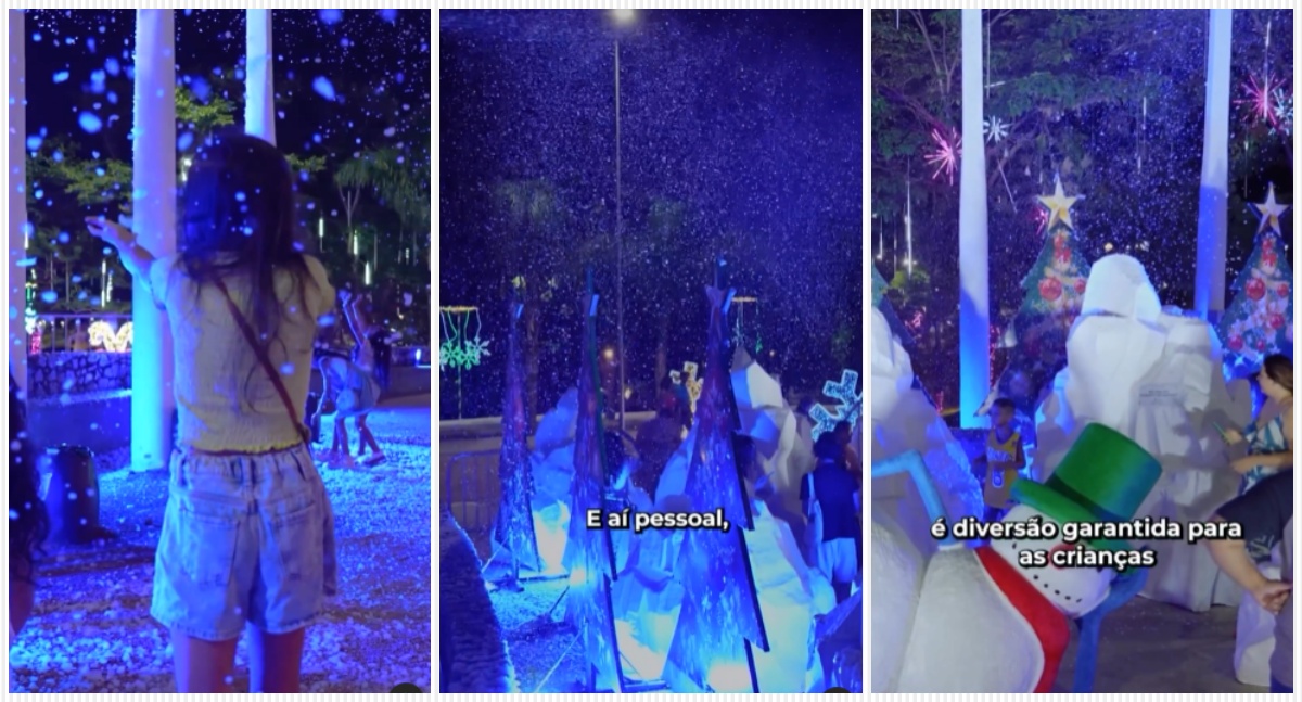 Vídeo do Natal Luz no Parque da Cidade viraliza e atinge a marca de 1,4 milhão de visualizações - News Rondônia