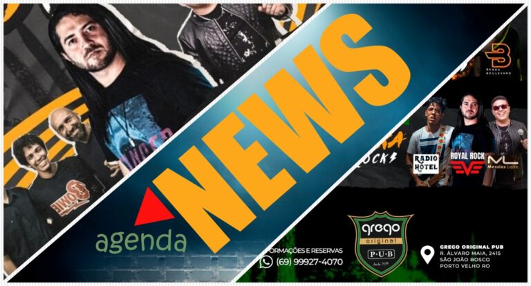Agenda News: Agenda News: Final de semana animado no Grego Original Pub - News Rondônia