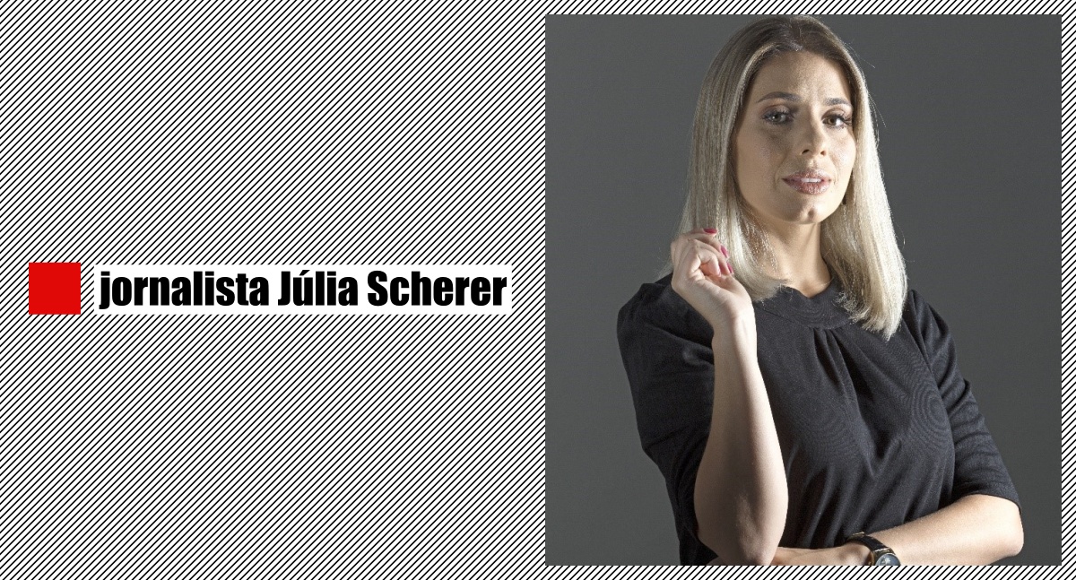 jornalista Júlia Scherer