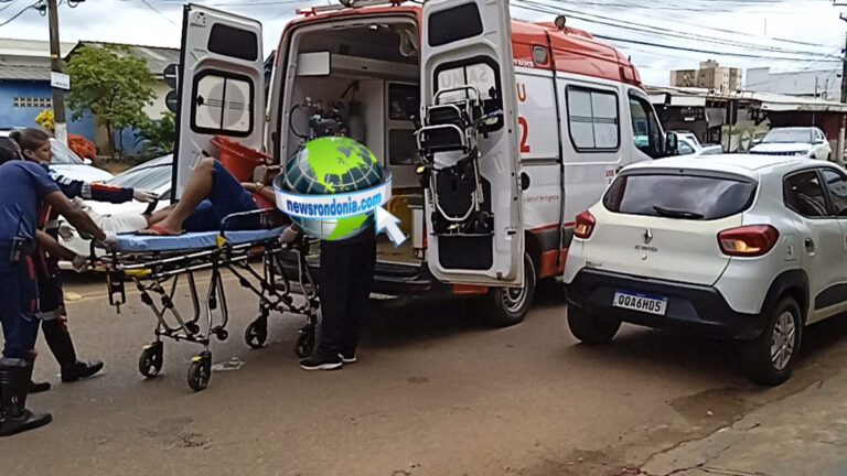Socorrista do Samu sofre grave acidente na Avenida Calama - News Rondônia
