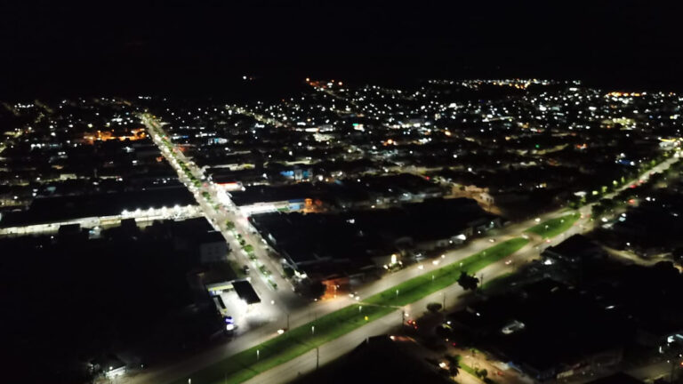 Prefeitura de Jaru conclui implantação de lâmpadas de LED em 90% dos bairros do município - News Rondônia