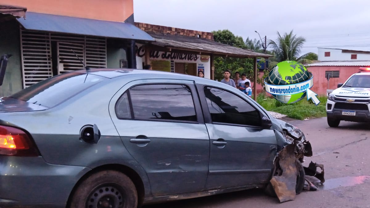 Mulher embriagada é presa após bater Voyage na traseira de BMW na zona sul - News Rondônia