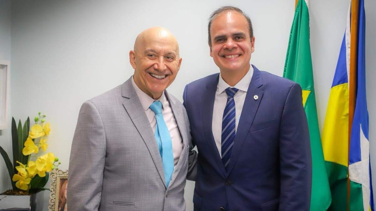 Deputado Alan Queiroz e senador Confúcio Moura discutem avanços na construção da Ponte Binacional - News Rondônia