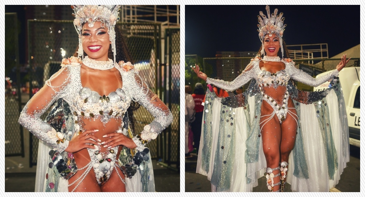 Layza Rebeca musa da Mangueira é produzida pelo maquiador Anderson para o carnaval do Rio de Janeiro - News Rondônia
