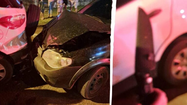 Embriagado, aposentado se envolve em dois acidentes de trânsito, agride jovem a socos e acaba preso em Vilhena