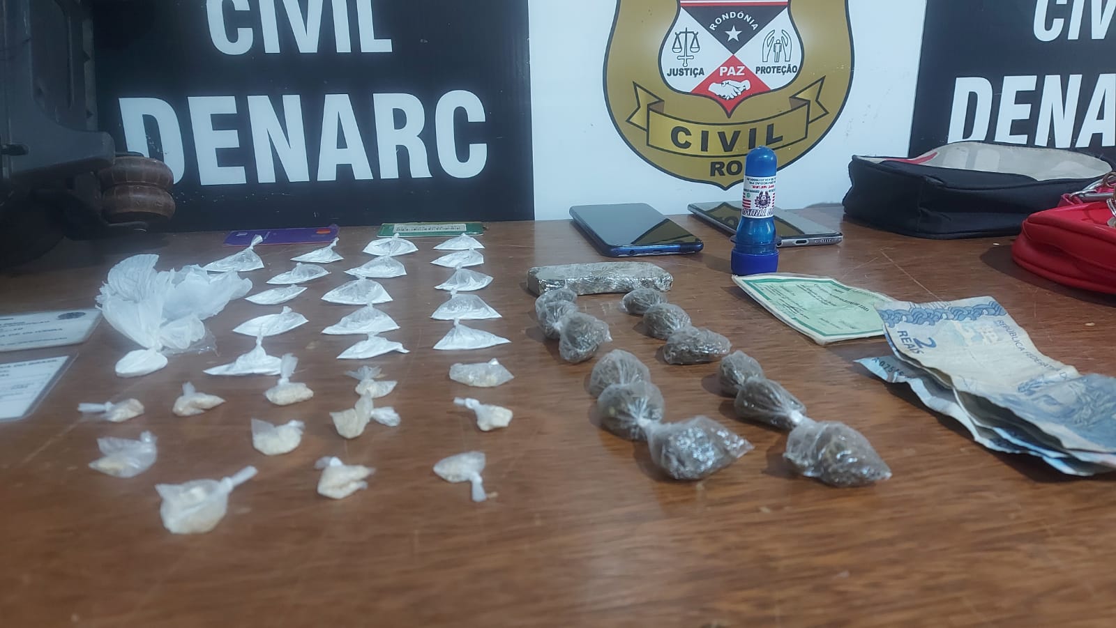 Quarteto suspeito de tráfico é preso na zona leste da capital - News Rondônia