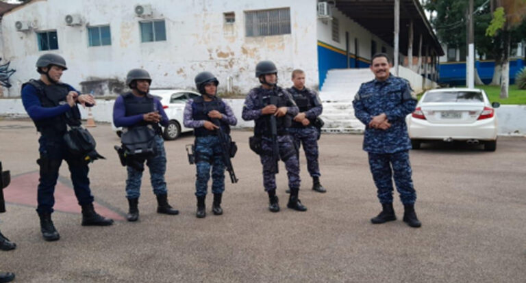 Polícia Militar faz treinamento com foco no Carnaval 2024 em Porto Velho