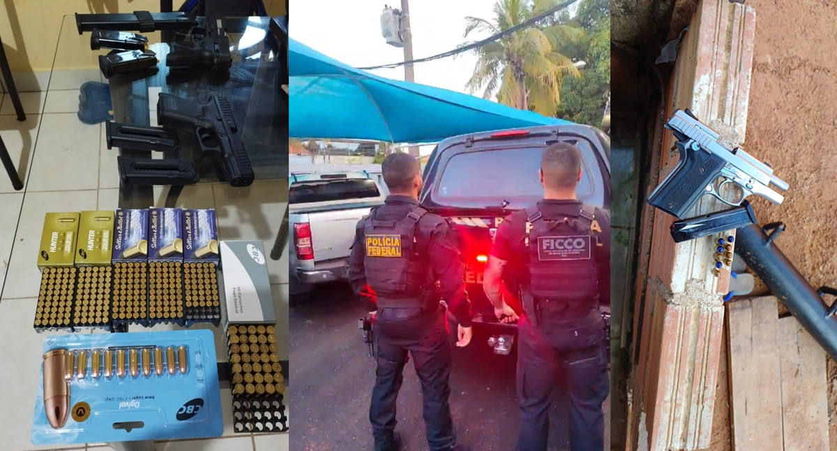 SONÍFERA ILHA: FICCO/RO realiza operação contra o tráfico de drogas e armas na capital