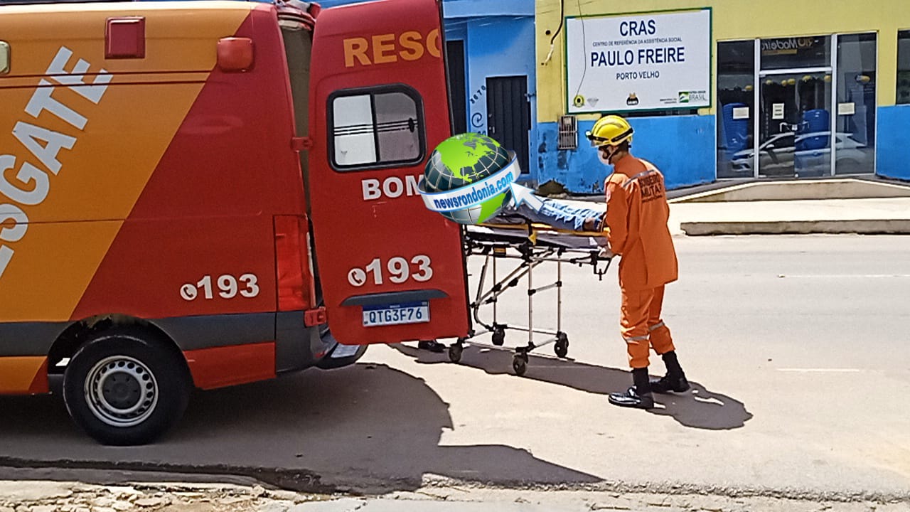 URGENTE: Trabalhador é socorrido após queda de telhado em academia