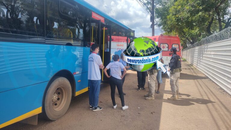 Idoso morre dentro de ônibus coletivo em Porto Velho