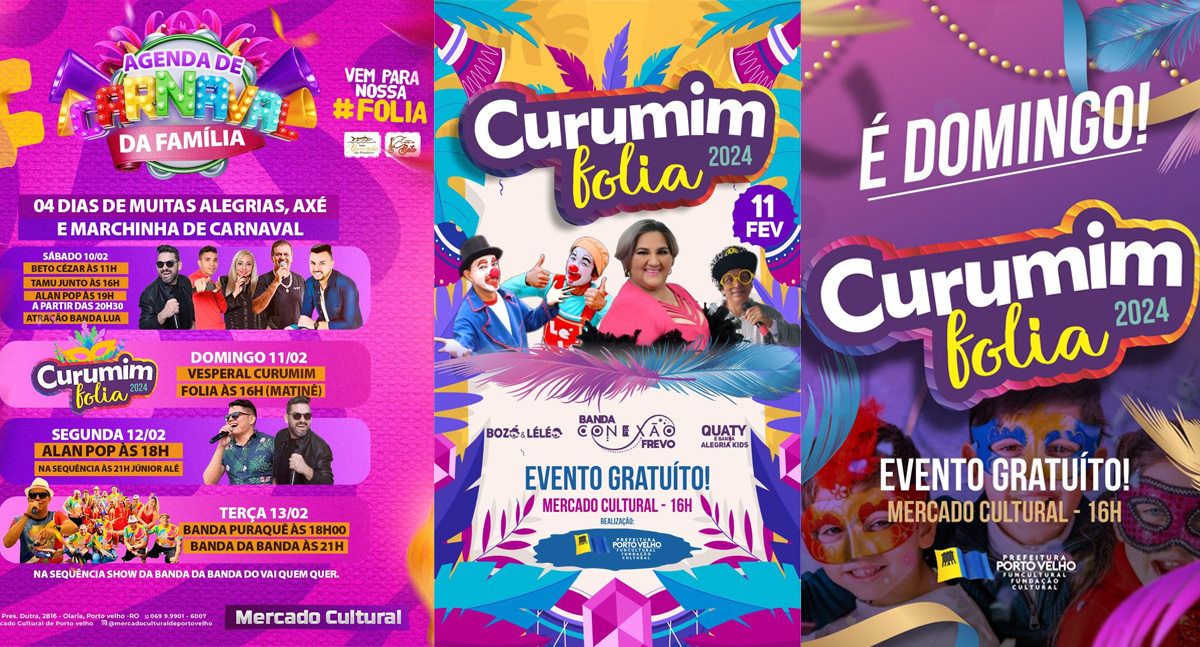 Carnaval da Família' no Mercado Cultural de PVH - News Rondônia