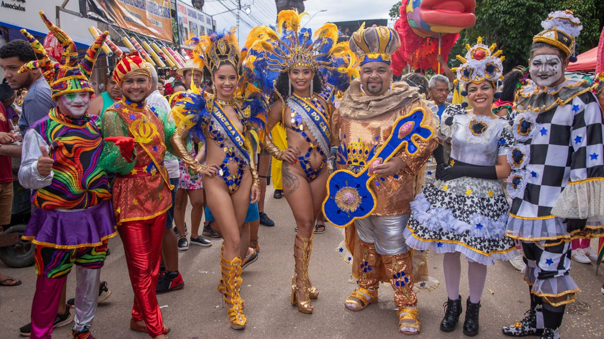 Bloco Pirarucu do Madeira arrastou foliões no domingo (4) - News Rondônia