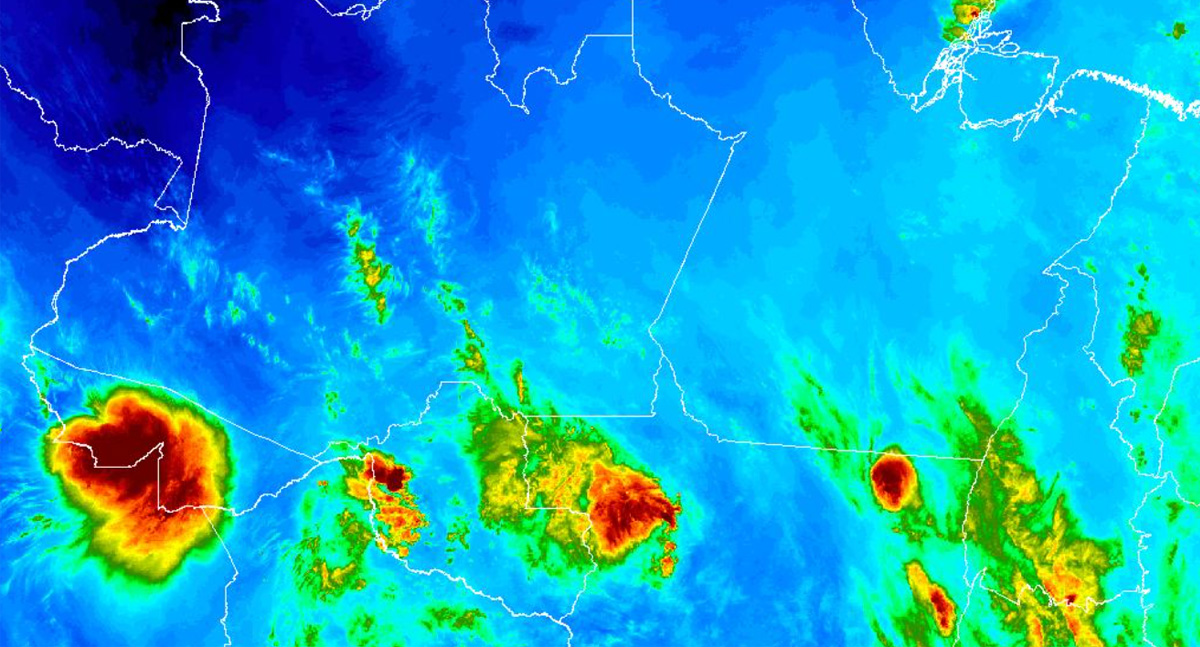 RONDÔNIA: Com alerta, INMET prevê chuvas intensas nas próximas horas