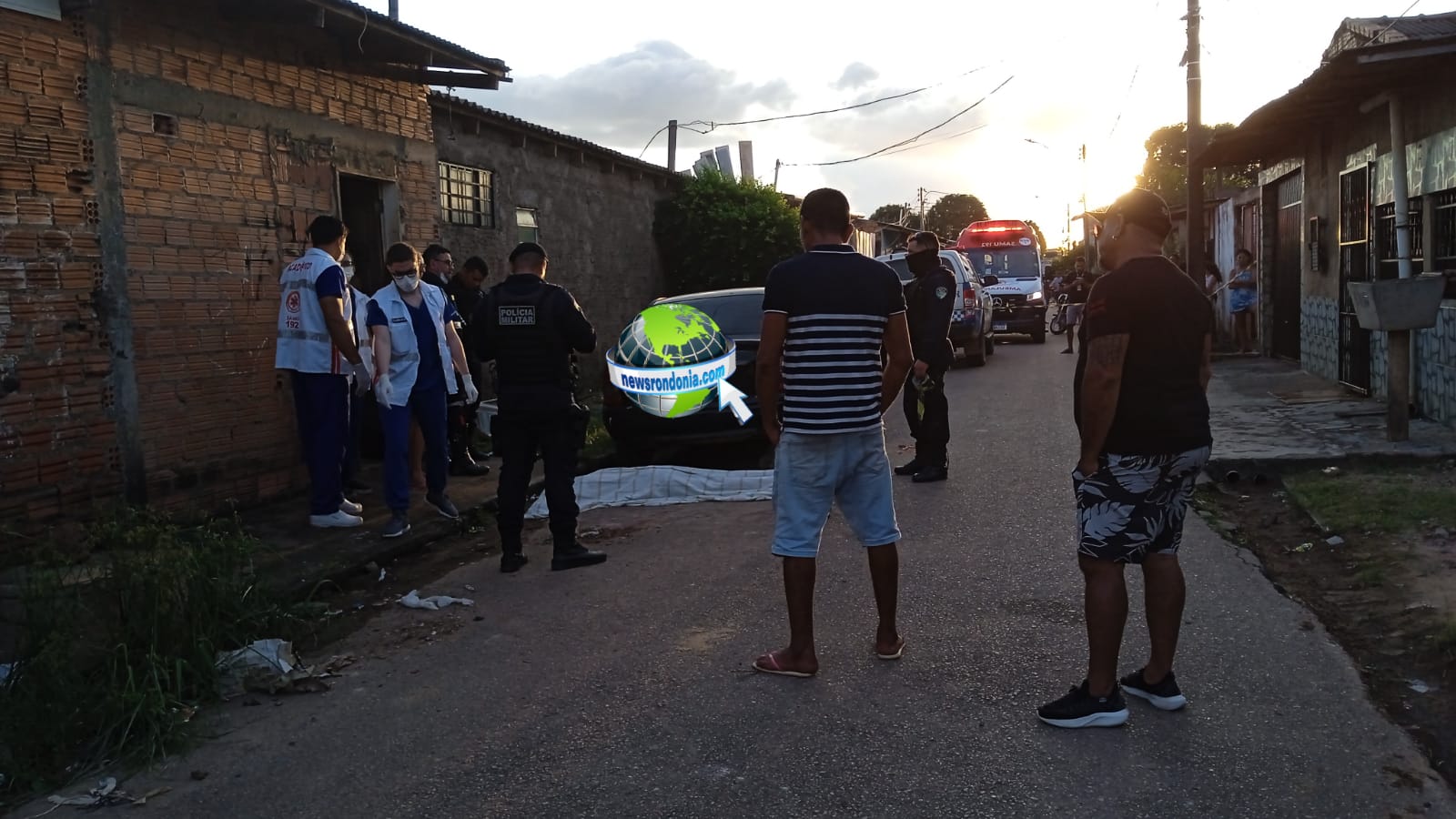 URGENTE: Homem é morto a tiros por dupla em moto na zona leste de Porto Velho - News Rondônia