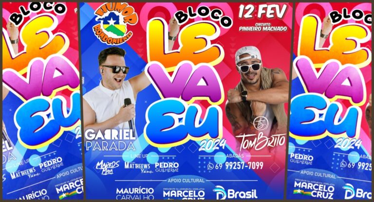 Bloco leva eu promete estourar a avenida no desfile desta segunda-feira