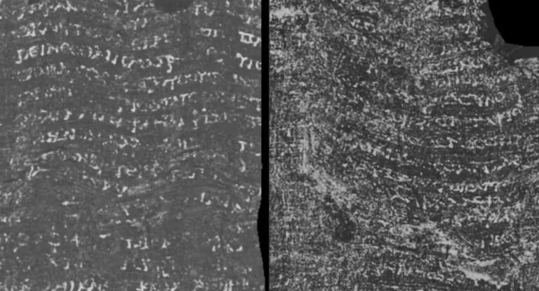 Com IA estudantes decifram pergaminhos carbonizados há 2 mil anos e ganham prêmio