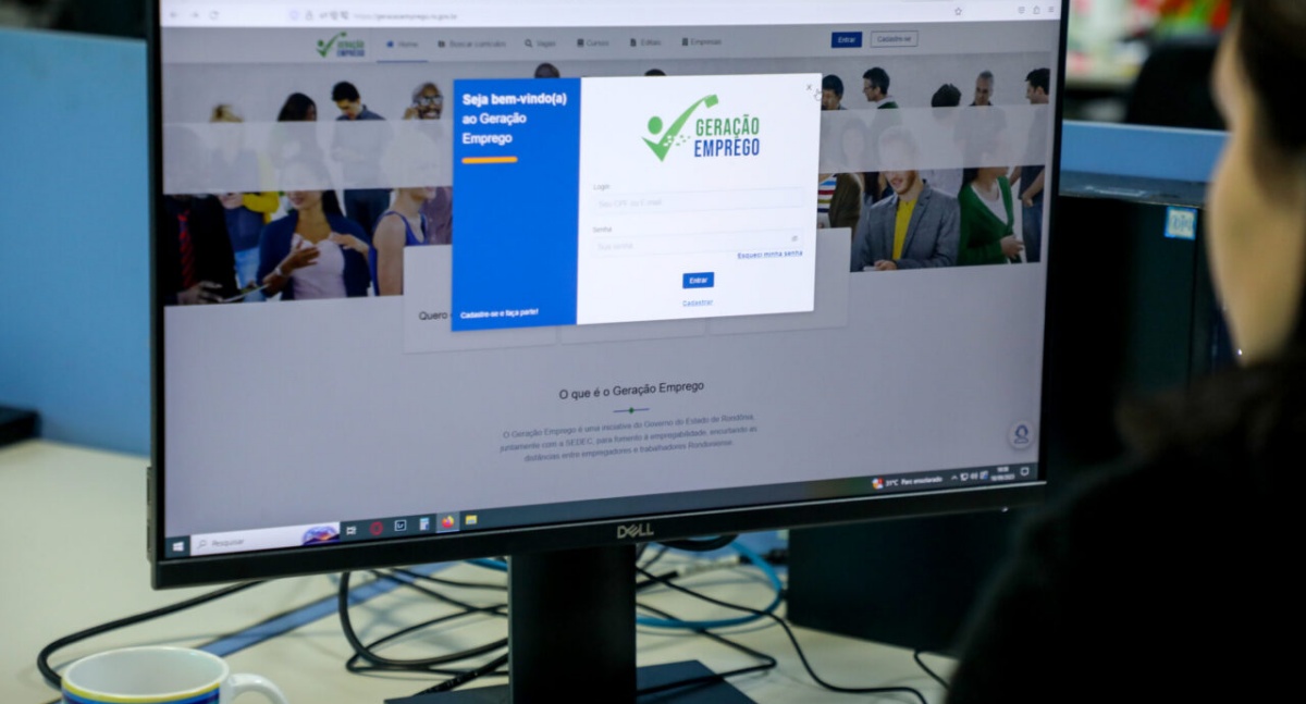 Geração Emprego oferece opções de cursos online gratuitos à população de Rondônia