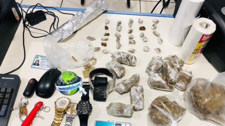 DISTRIBUIDOR: Vulgo "Bufa Gala" é preso fazendo entregas de drogas na zona leste