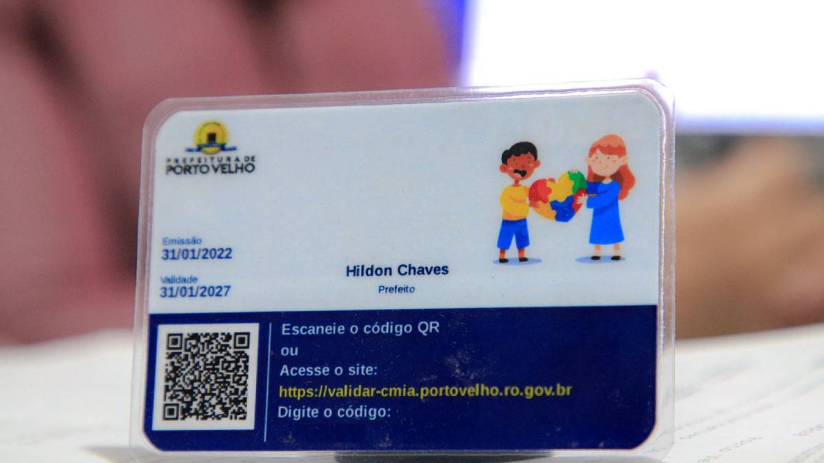 Prefeitura já emitiu 1.546 Carteiras de Identificação do Autista