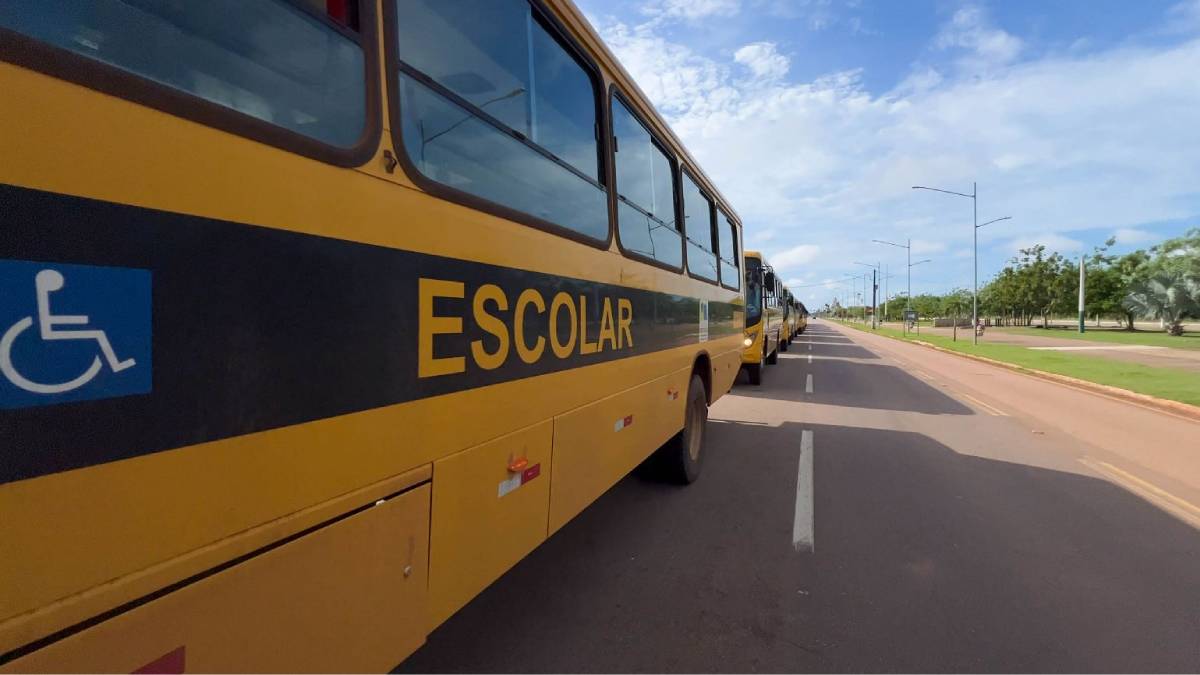 Com maior frota própria do transporte escolar do país, Prefeitura de Porto Velho faz vistoria em veículos